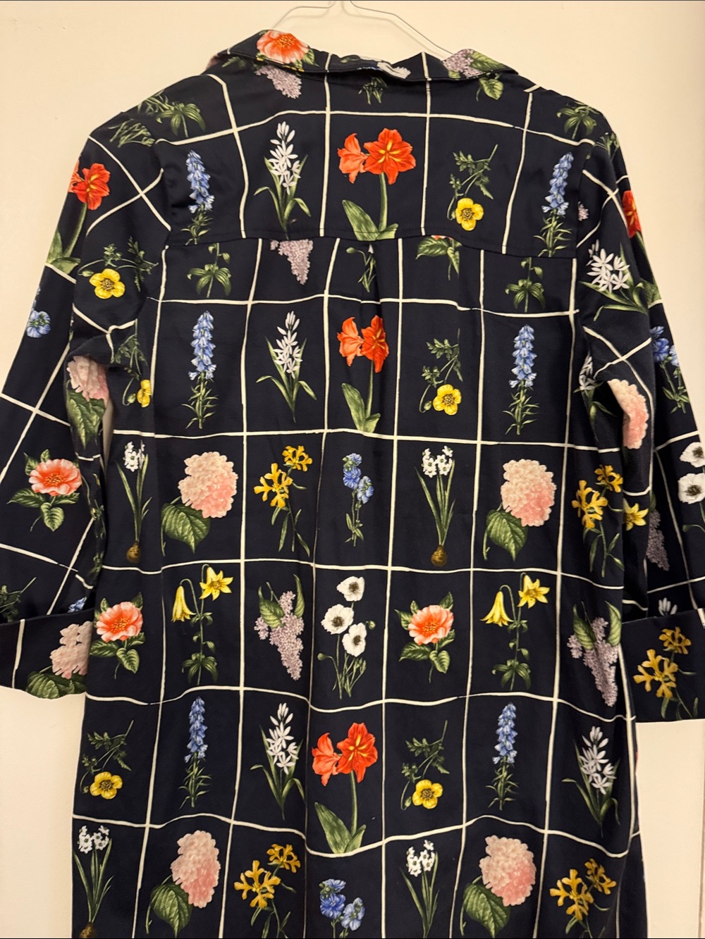 Tuckernuck Navy Fresh Buds Megan Collared Dress - Picture 6 of 13